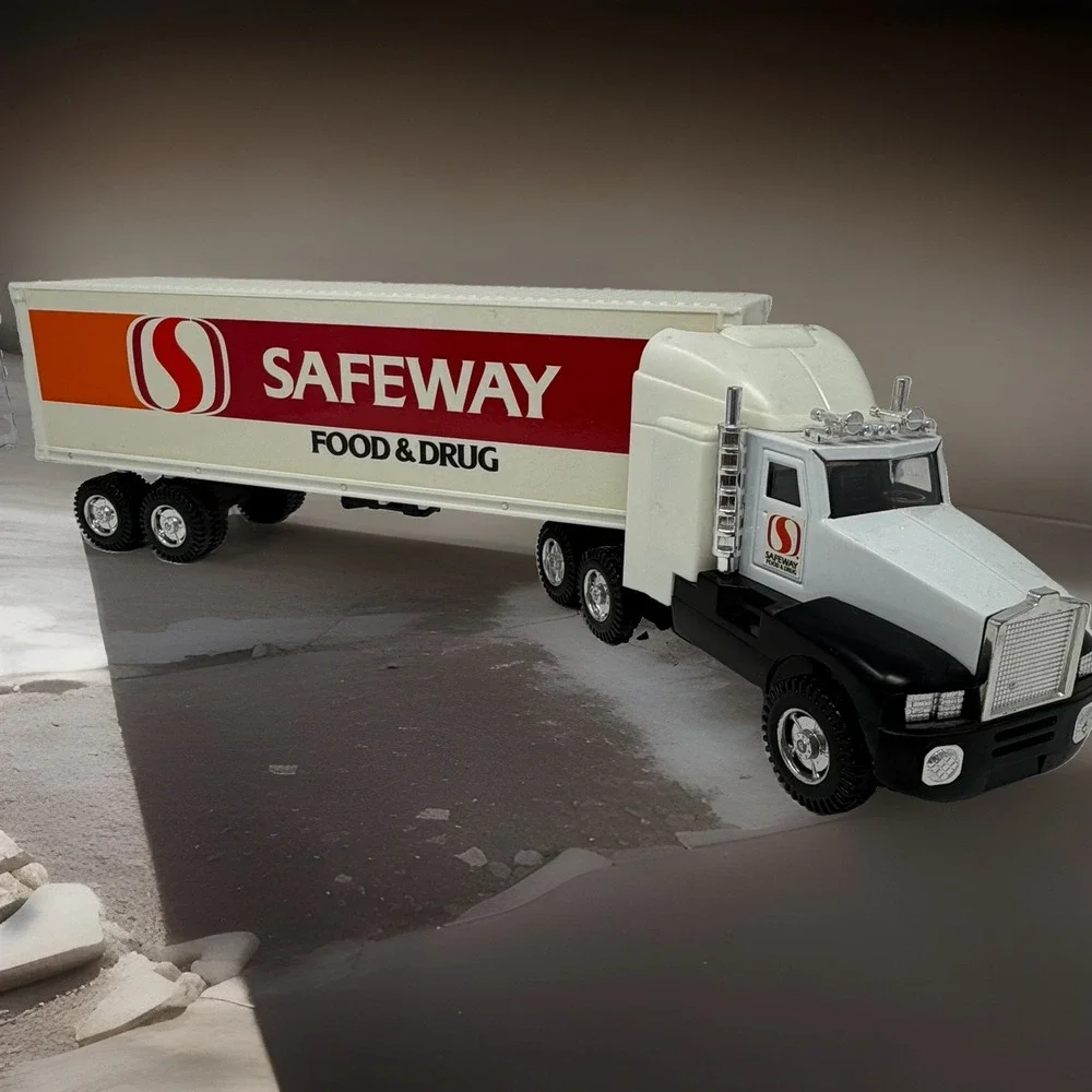 Vintage Safeway Food and Drug Semi Truck and  Trailer